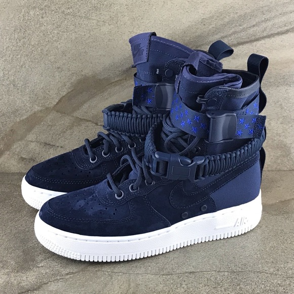 nike sf air force 1 navy blue